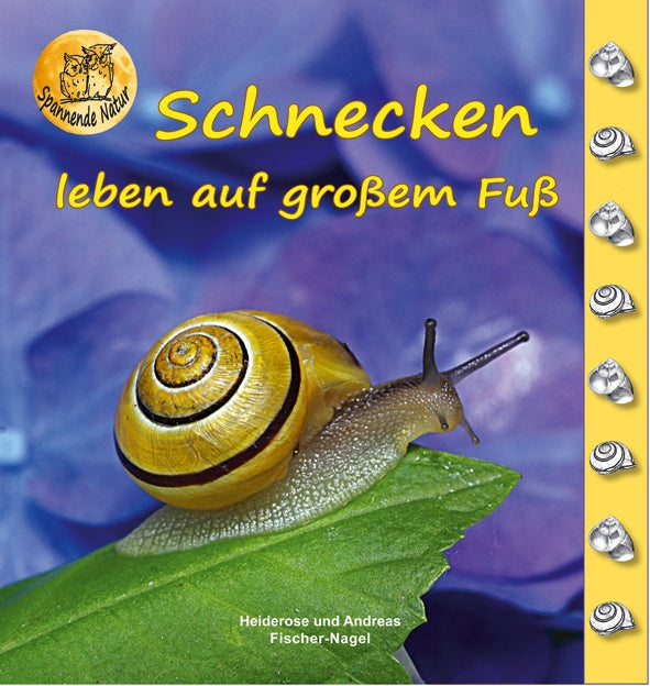 Schnecken leben auf großem Fuß – Cover