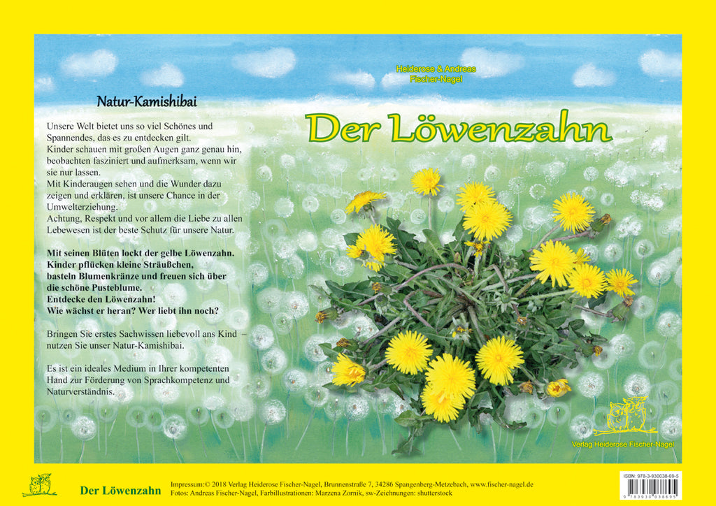 Der Löwenzahn - Bilderkarten fürs Erzähltheater Kamishibai – Cover
