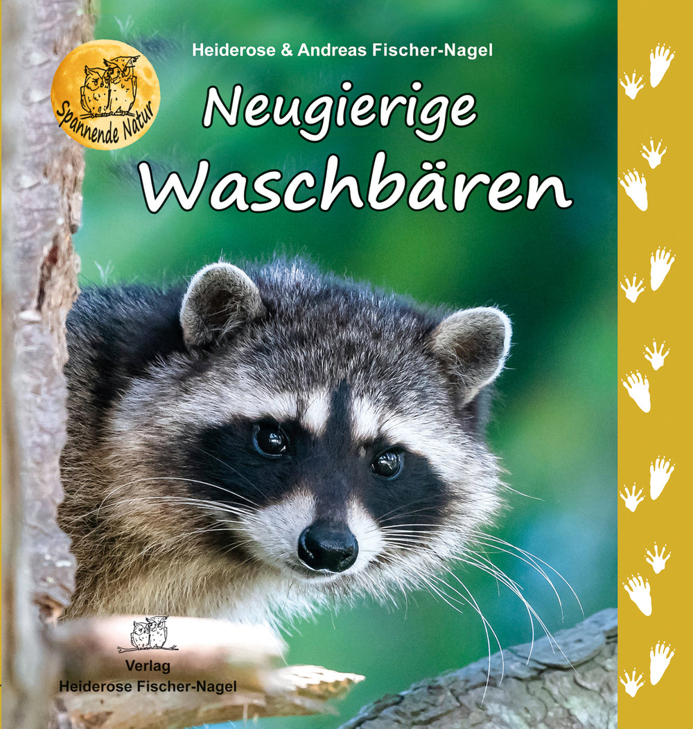 Neugierige Waschbären – Cover