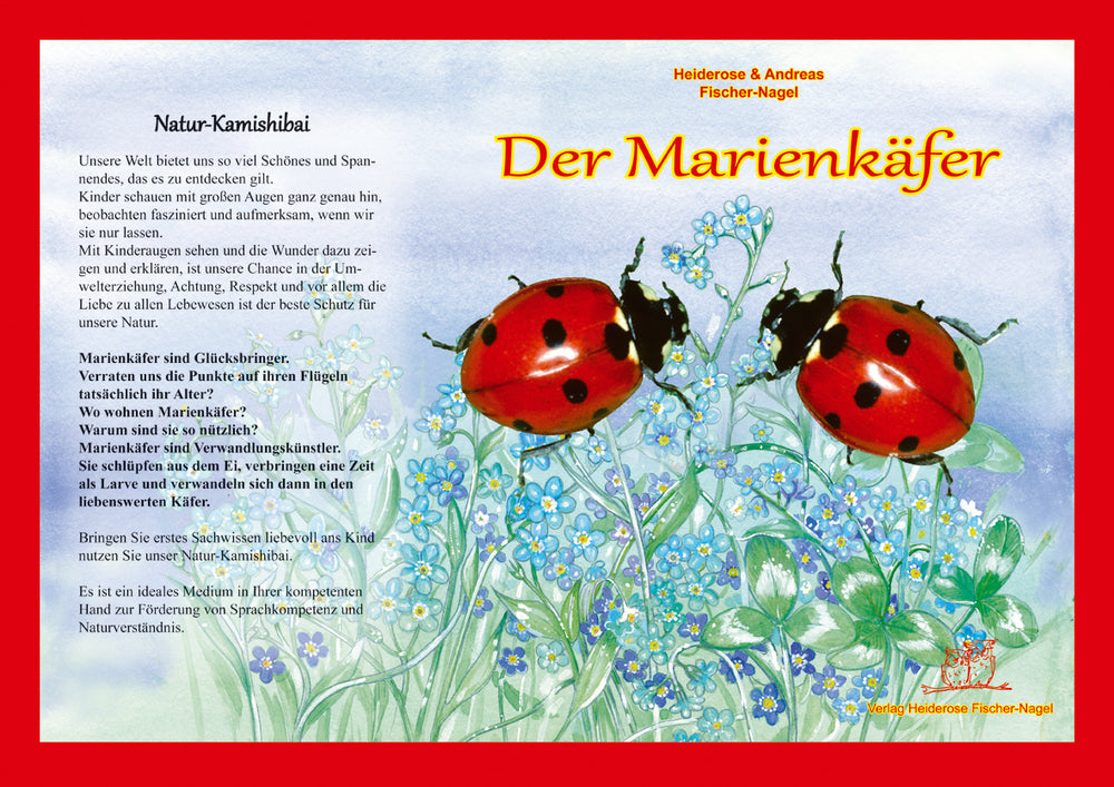 Der Marienkäfer - Bilderkarten fürs Erzähltheater Kamishibai – Cover