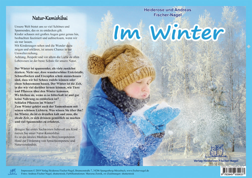 Im Winter - Bilderkarten fürs Erzähltheater Kamishibai – Cover