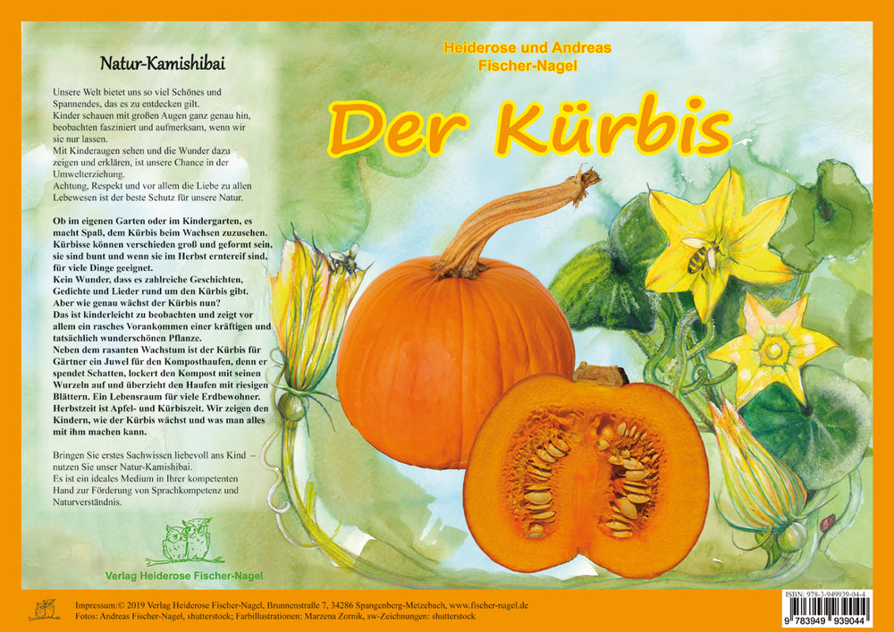 Der Kürbis - Bilderkarten fürs Erzähltheater Kamishibai – Cover